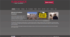 Desktop Screenshot of eng.eurofence.com